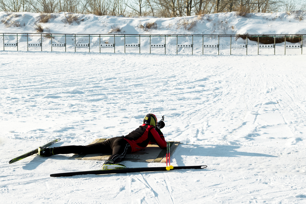 biathlon skidskytte winter training gun_366756035